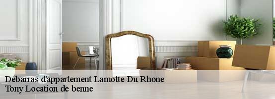 Débarras d'appartement lamotte-du-rhone-84840 Tony Location de benne