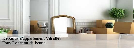 Débarras d'appartement  vitrolles-84240 Tony Location de benne