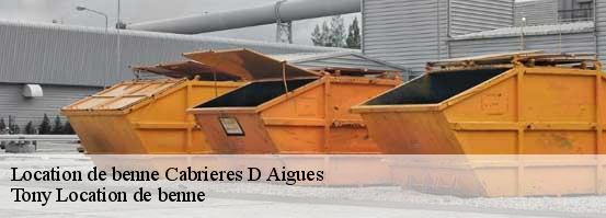 Location de benne cabrieres-d-aigues-84240 Tony Location de benne