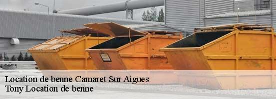 Location de benne camaret-sur-aigues-84850 Tony Location de benne