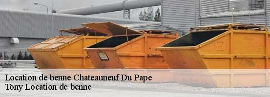 Location de benne chateauneuf-du-pape-84230 Tony Location de benne