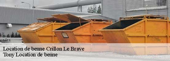 Location de benne crillon-le-brave-84410 Tony Location de benne
