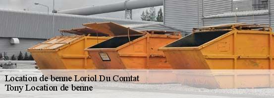 Location de benne loriol-du-comtat-84870 Tony Location de benne