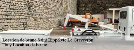Location de benne  saint-hippolyte-le-graveyron-84330 Tony Location de benne