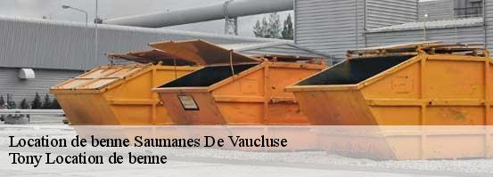 Location de benne saumanes-de-vaucluse-84800 Tony Location de benne