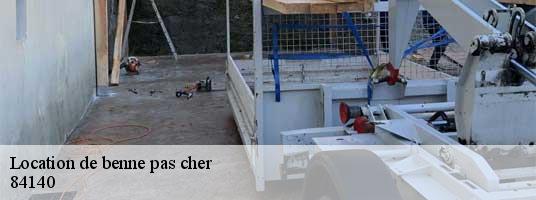 Location de benne pas cher montfavet-84140 Tony Location de benne