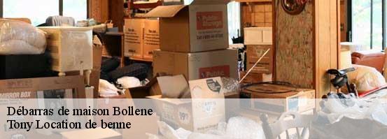 Débarras de maison bollene-84500 Tony Location de benne