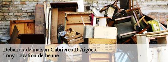 Débarras de maison cabrieres-d-aigues-84240 Tony Location de benne