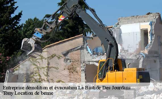 Entreprise démolition et évacuation la-bastide-des-jourdans-84240 Tony Location de benne