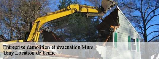 Entreprise démolition et évacuation murs-84220 Tony Location de benne