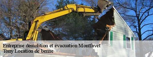 Entreprise démolition et évacuation montfavet-84140 Tony Location de benne