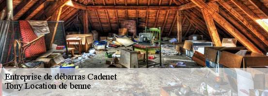 Entreprise de débarras cadenet-84160 Tony Location de benne