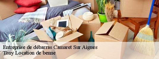 Entreprise de débarras camaret-sur-aigues-84850 Tony Location de benne