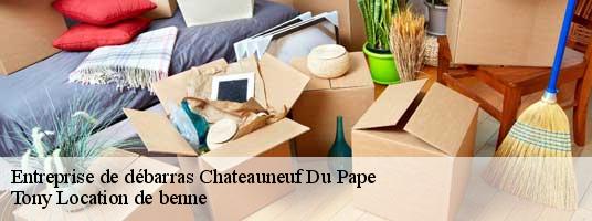 Entreprise de débarras chateauneuf-du-pape-84230 Tony Location de benne
