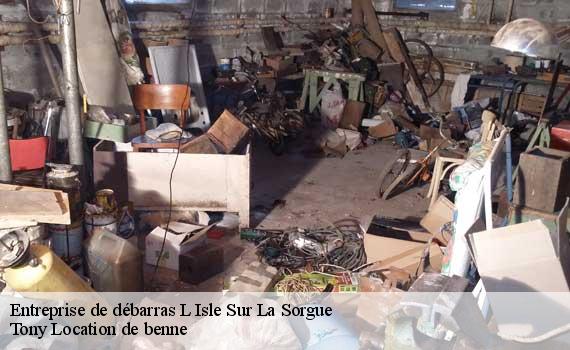 Entreprise de débarras  l-isle-sur-la-sorgue-84800 Tony Location de benne