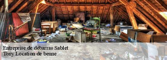Entreprise de débarras  sablet-84110 Tony Location de benne