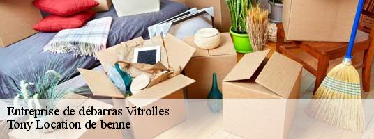 Entreprise de débarras vitrolles-84240 Tony Location de benne
