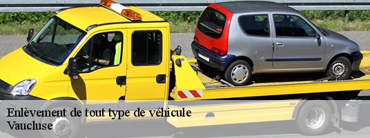 Enlèvement de tout type de véhicule 84 Vaucluse Tony Location de benne