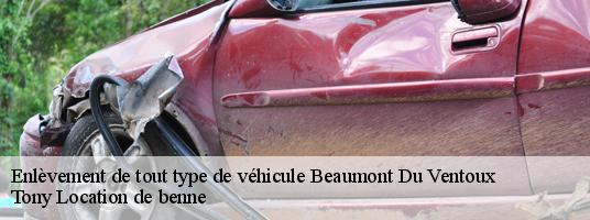 Enlèvement de tout type de véhicule beaumont-du-ventoux-84340 Tony Location de benne
