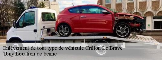 Enlèvement de tout type de véhicule  crillon-le-brave-84410 Tony Location de benne