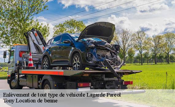 Enlèvement de tout type de véhicule lagarde-pareol-84290 Tony Location de benne