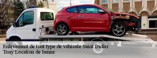 Enlèvement de tout type de véhicule saint-didier-84210 Tony Location de benne