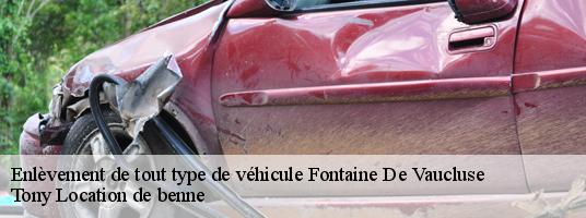 Enlèvement de tout type de véhicule fontaine-de-vaucluse-84800 Tony Location de benne