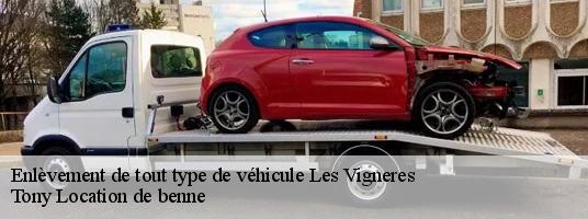 Enlèvement de tout type de véhicule  les-vigneres-84300 Tony Location de benne