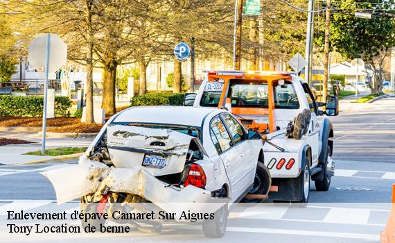 Enlevement d'épave camaret-sur-aigues-84850 Tony Location de benne