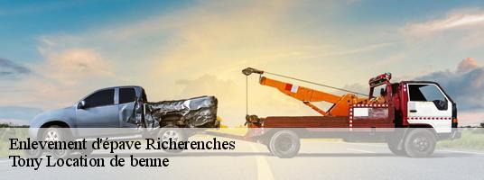 Enlevement d'épave richerenches-84600 Tony Location de benne