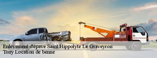 Enlevement d'épave saint-hippolyte-le-graveyron-84330 Tony Location de benne